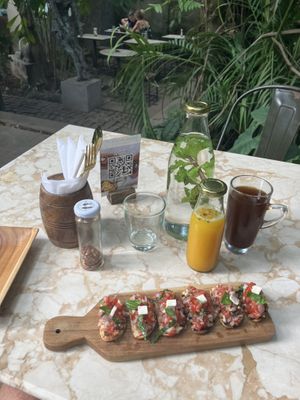   at Loving Earth Cafe in Fort Kochi