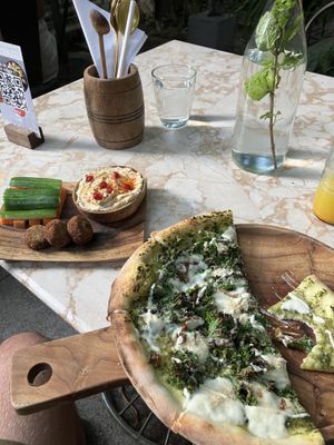   at Loving Earth Cafe in Fort Kochi