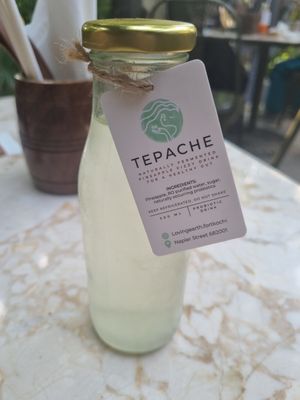 Tepache at Loving Earth Cafe in Fort Kochi