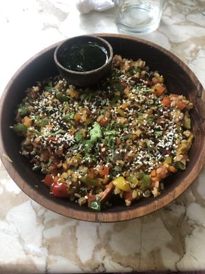   at Loving Earth Cafe in Fort Kochi