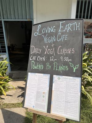   at Loving Earth Cafe in Fort Kochi