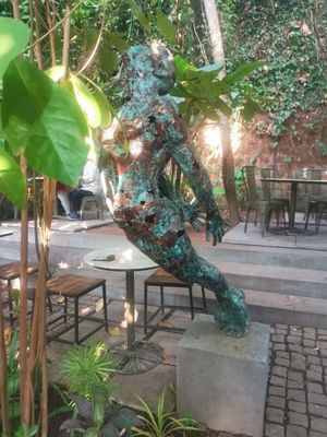 Nice Ambiente at Loving Earth Cafe in Fort Kochi