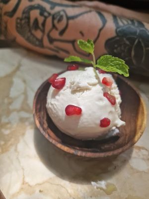 Ice cream at Loving Earth Cafe in Fort Kochi