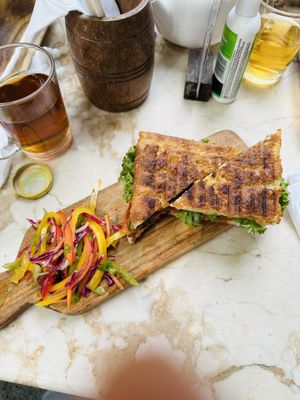   at Loving Earth Cafe in Fort Kochi