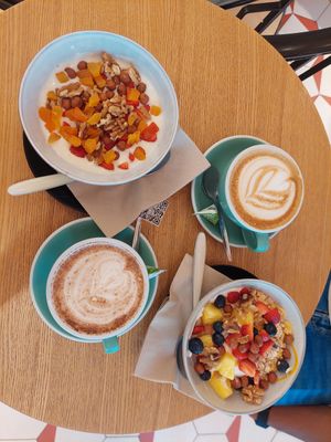 About 29euros at Cereal Lovers in Luxembourg City