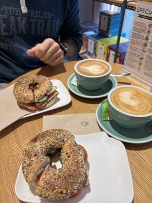 Delicious Bagels   at Cereal Lovers in Luxembourg City