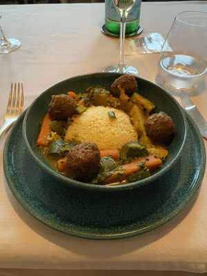 Tajine et falafel   at Le Cap Marine in Nancy