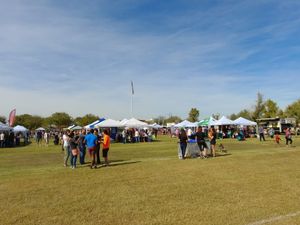VegFest grounds at Arizona Vegan Education Group in Phoenix