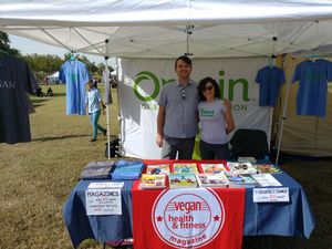 Vegan Health & Fitness periodicals at Arizona Vegan Education Group in Phoenix