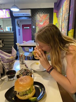 Borgir  at Konga Burger in Chihuahua