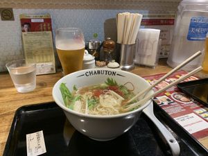 Ramen at Chabuton in Tokyo