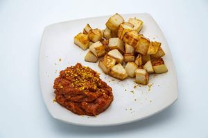 Secret Fruit Chips with Raw Ketchup at The Fruitarian Experience  in Koh Phangan