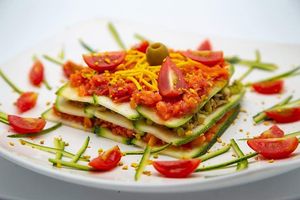 Raw Lasagna at The Fruitarian Experience  in Koh Phangan
