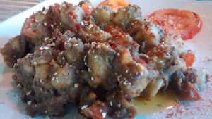 Gnocci maiden of banana! Amazing at The Fruitarian Experience  in Koh Phangan