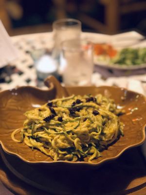 Carbonara. All fruits! at The Fruitarian Experience  in Koh Phangan