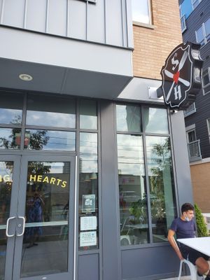 Cute store front. at Strong Hearts in Syracuse