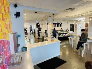 Inside shot at Strong Hearts in Syracuse