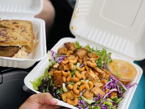 Thai Tofu Salad at Strong Hearts in Syracuse