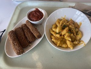 My delicious meal! November 2021   #Veganuary at Strong Hearts in Syracuse