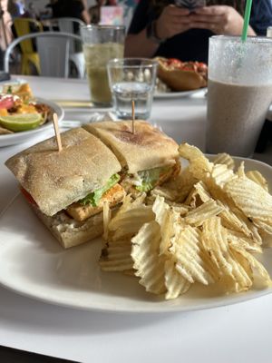 Buffalo Tofu Sandwich  at Strong Hearts in Syracuse
