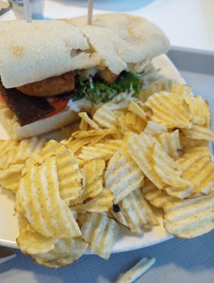 Chicken bacon ranch side at Strong Hearts in Syracuse