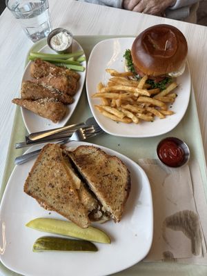 Wings, chicken Sammy and Reuben   at Strong Hearts in Syracuse