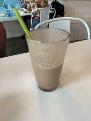 Perhaps the best chocolate milkshake I’ve ever had  at Strong Hearts in Syracuse
