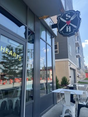 Front entrancee  at Strong Hearts in Syracuse