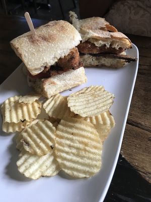 Special: Bacon Chicken Ranch Sandwich at Strong Hearts in Syracuse