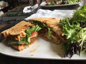 Cajun seitan at Strong Hearts in Syracuse