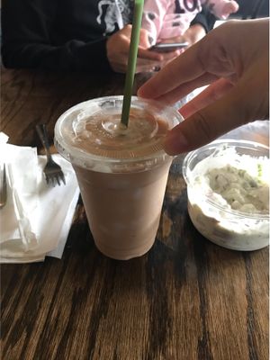 Chia milkshake! The bomb.com at Strong Hearts in Syracuse