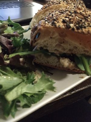Seitan "Beef" Melt at Strong Hearts in Syracuse
