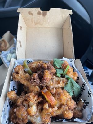 KFC cauliflower   at Yeah Boy in Geelong