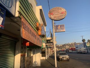 Store front in case you missed the signs at La Sonrisa in Ensenada