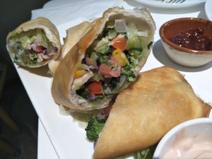 Chimichangas  at Verde Mar in Hong Kong Island