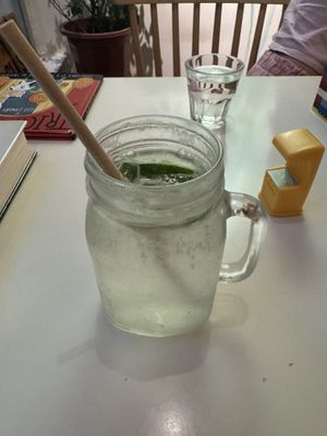 Lime soda  at Verde Mar in Hong Kong Island