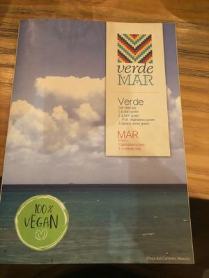 Ask for their vegan menu! at Verde Mar in Hong Kong Island