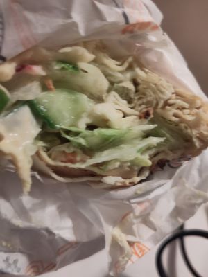 Dürüm mit Hummus at Beirut Restaurant in Cologne