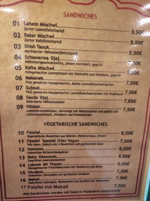  at Beirut Restaurant in Cologne