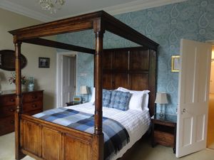 One of the lovely rooms at Bulleigh Barton Manor at Bulleigh Barton Manor in Newton Abbot