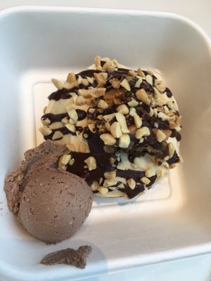 Peanut choc explosion - mini at Baked Doughnuts in Calgary