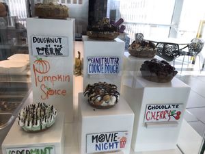 Today’s offerings  at Baked Doughnuts in Calgary