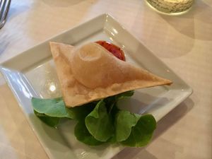 Dumpling at Löwen in Bad Ragaz