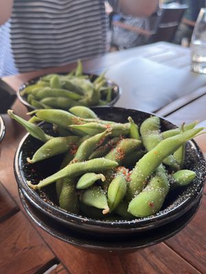 Edamame  at Wagamama in Utrecht