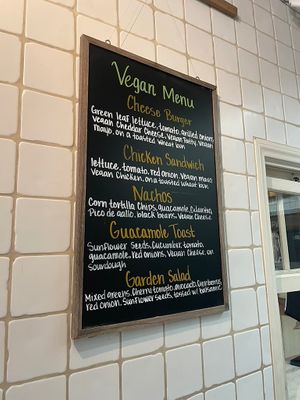 Vegan Menu as of Oct 2025 at Padaro Beach Grill in Carpinteria