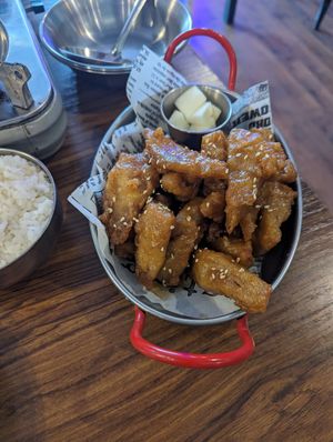 Soy and maple chicken at K-pub in Adelaide