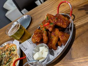 Spicy KFC at K-pub in Adelaide