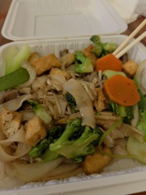 Fresh and not covered in heavy sauce    at Pho Van in Easton