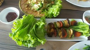 Bbq sticks at Deco in Hanoi