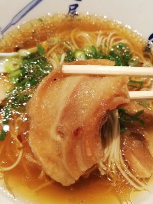 Ofu (seitan) at Menya Musashi in Tokyo